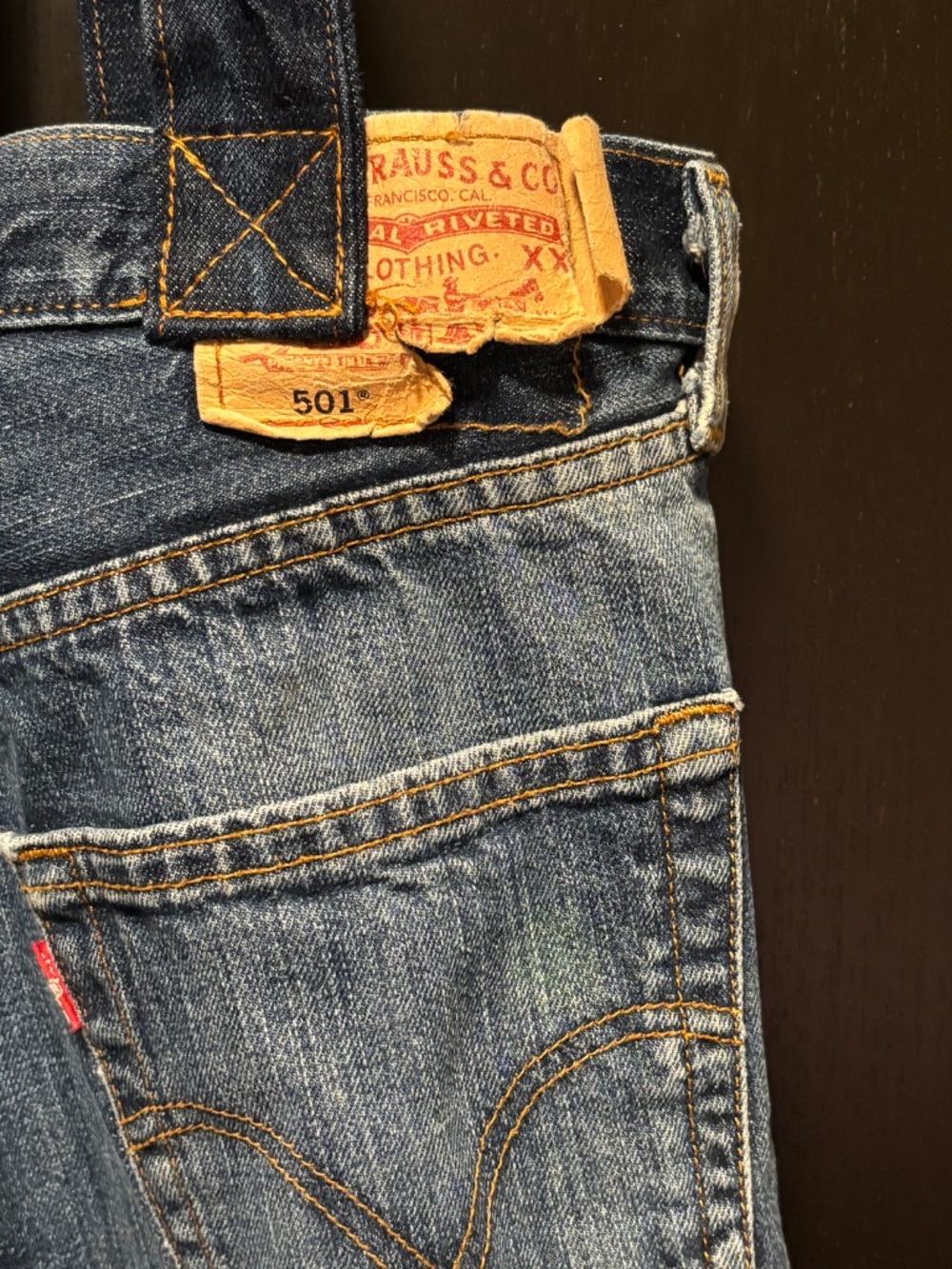 Urban Outfitters Urban Renewal Vintage Levi’s Denim Tote Bag - Picture 6 of 9